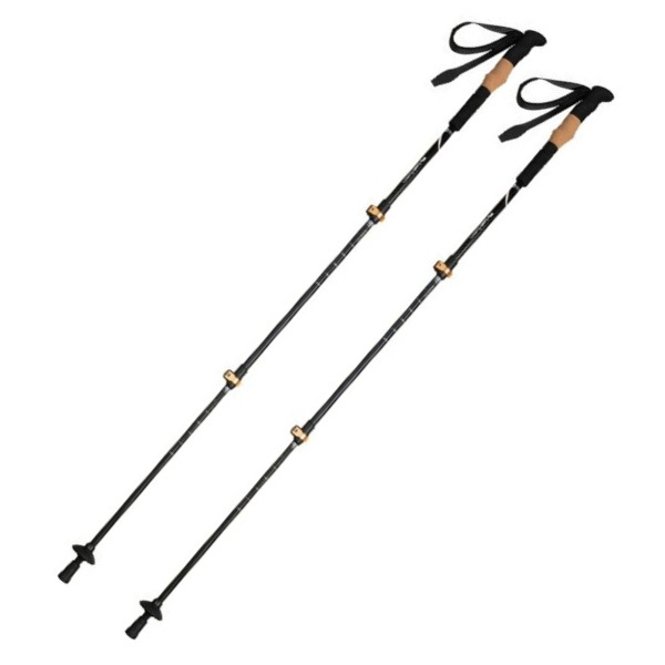 Logotrade promotional giveaways photo of: Trekking poles DENALI Schwarzwolf